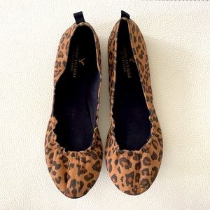 Leopard Print Flats